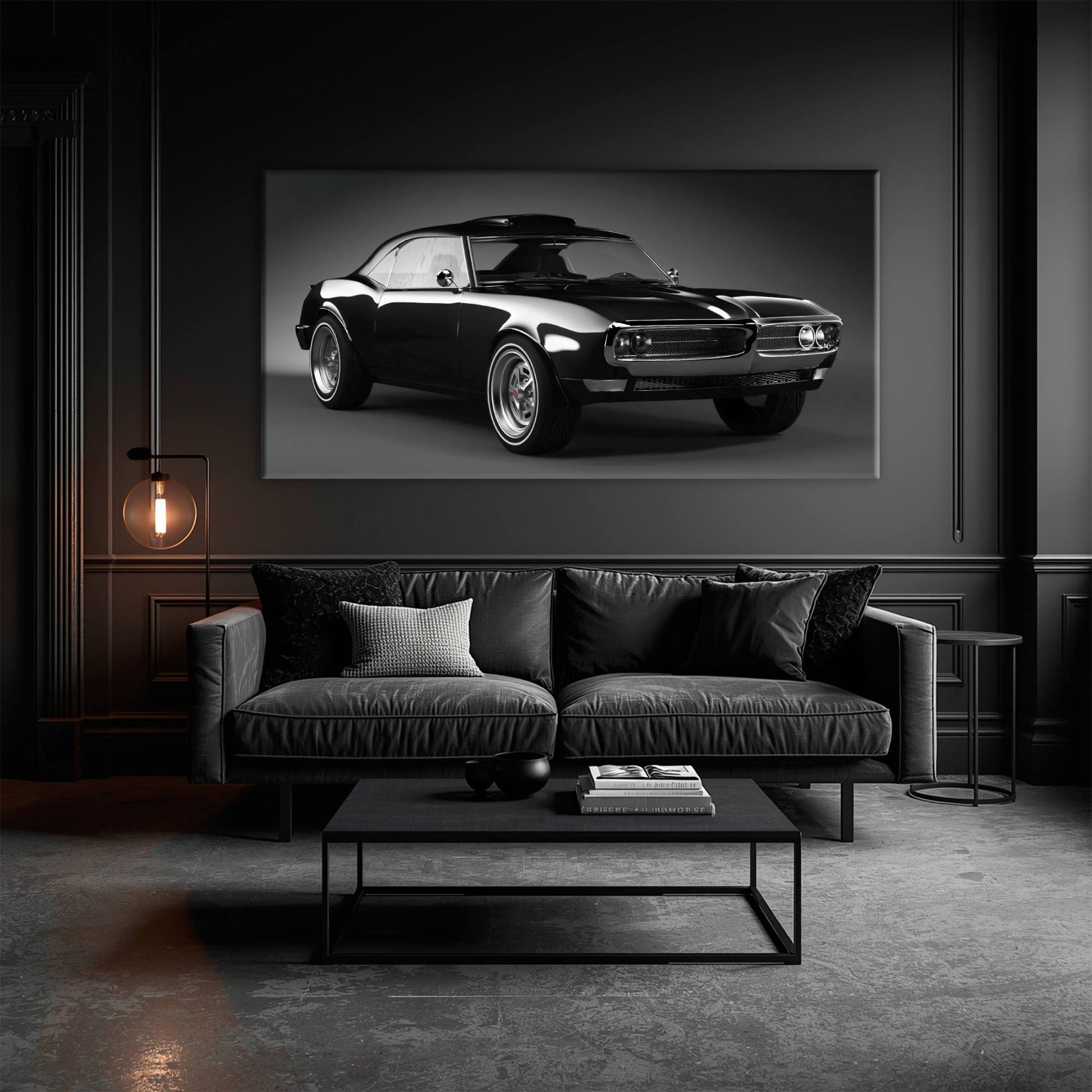 Pontiac Firebird Legend Wall Art – American Muscle Car Canvas Print Cars
