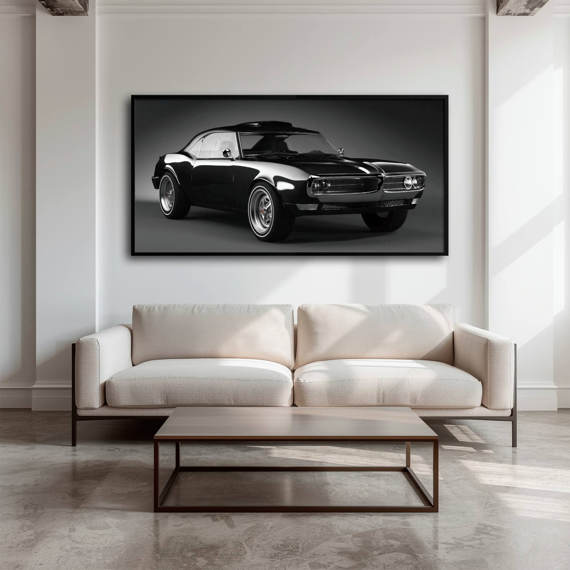 Pontiac Firebird Legend Wall Art – American Muscle Car Canvas Print Cars