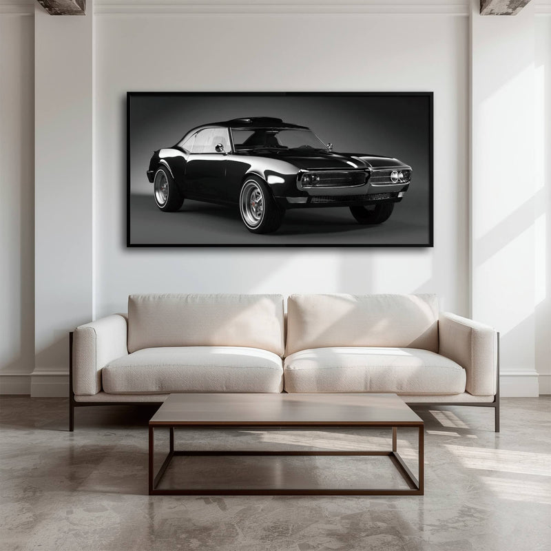 Pontiac Firebird Legend Wall Art – American Muscle Car Canvas Print Cars