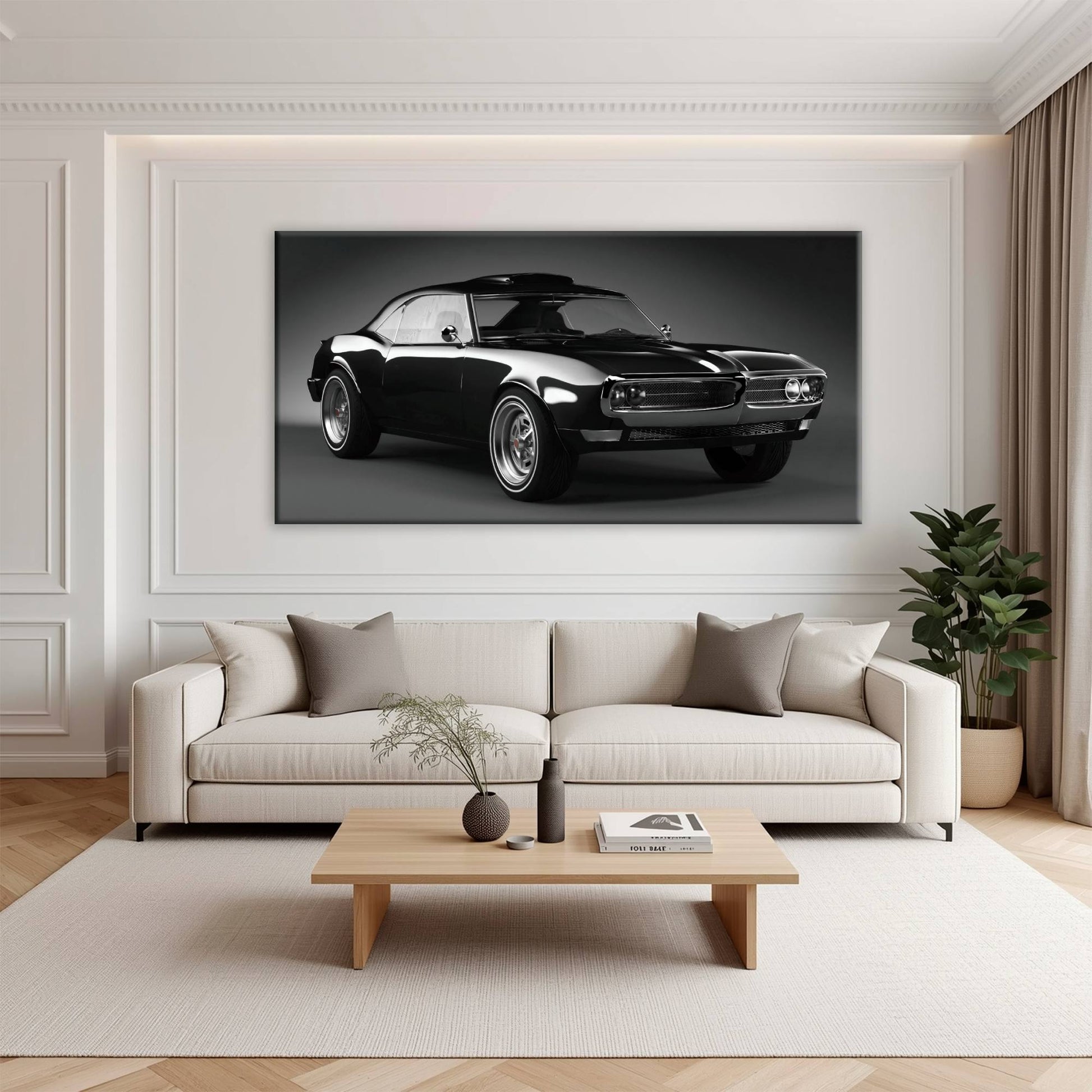 Pontiac Firebird Legend Wall Art – American Muscle Car Canvas Print Cars