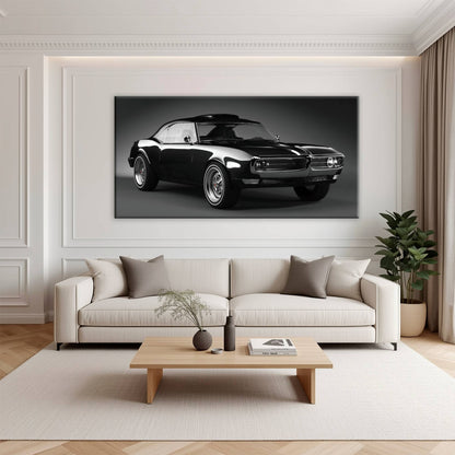 Pontiac Firebird Legend Wall Art – American Muscle Car Canvas Print Cars