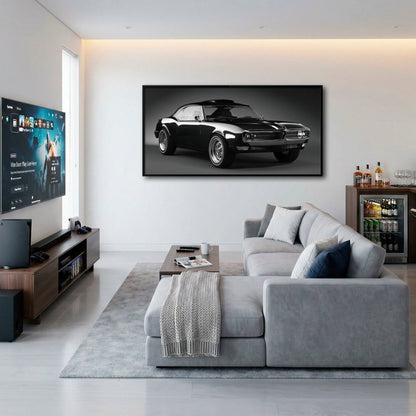 Pontiac Firebird Legend Wall Art – American Muscle Car Canvas Print Cars