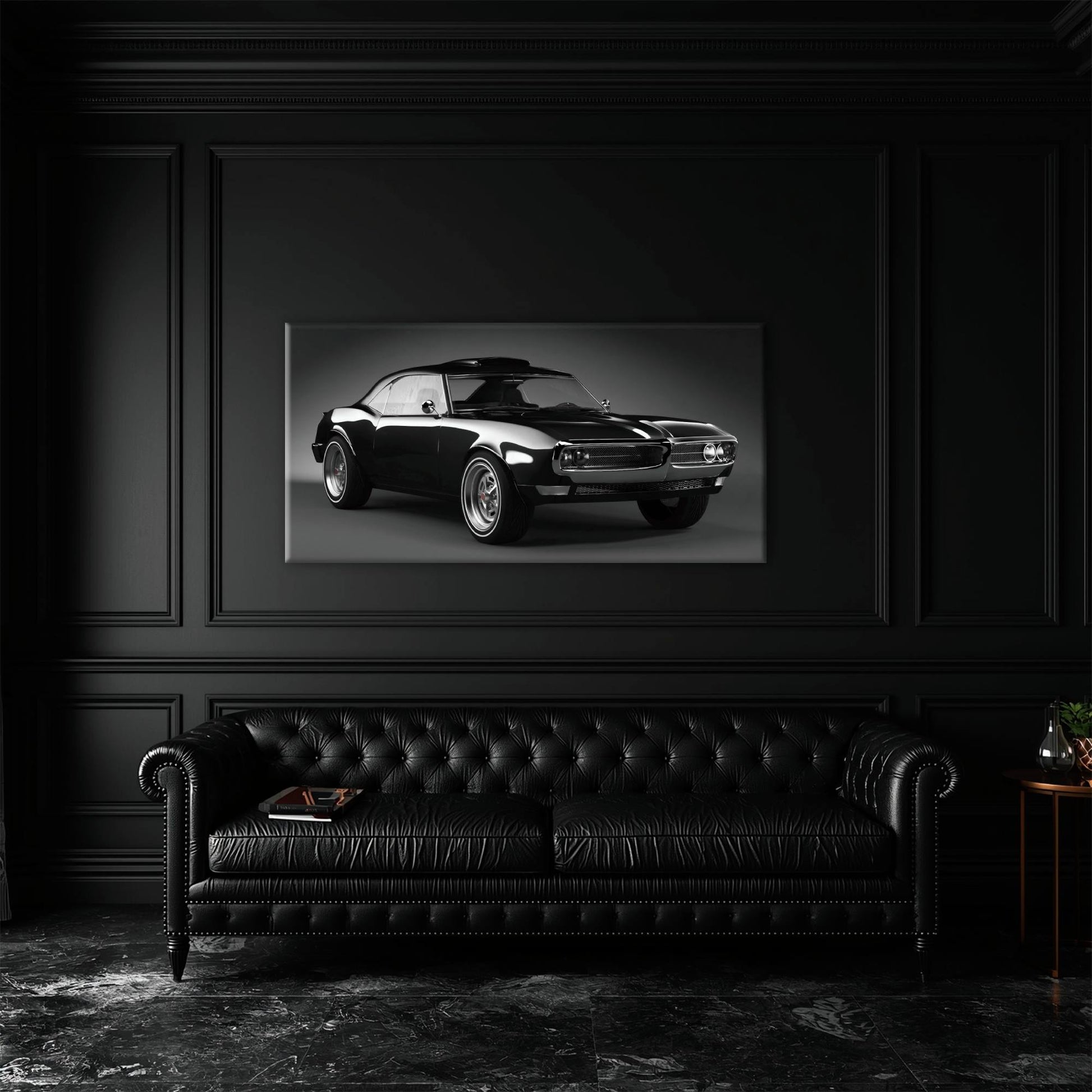 Pontiac Firebird Legend Wall Art – American Muscle Car Canvas Print Cars