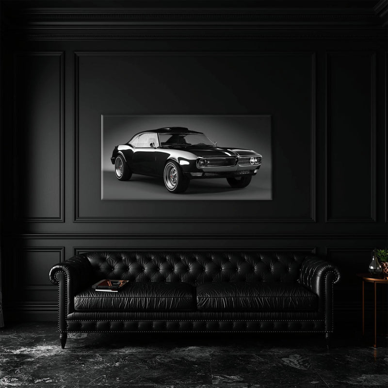 Pontiac Firebird Legend Wall Art – American Muscle Car Canvas Print Cars