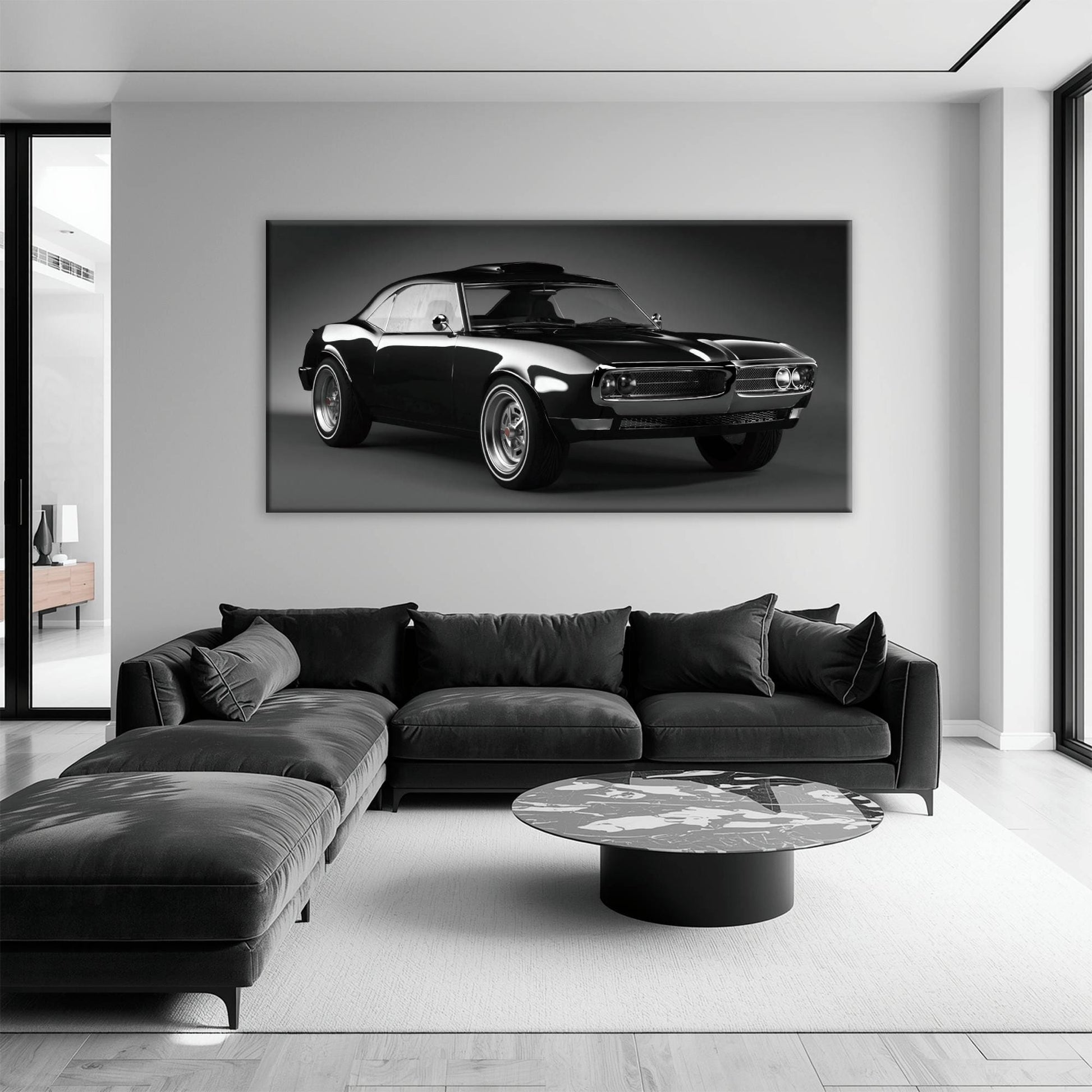 Pontiac Firebird Legend Wall Art – American Muscle Car Canvas Print Cars