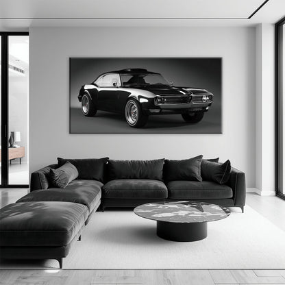 Pontiac Firebird Legend Wall Art – American Muscle Car Canvas Print Cars