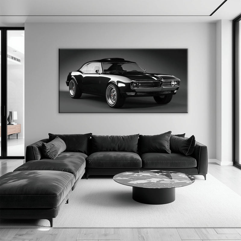 Pontiac Firebird Legend Wall Art – American Muscle Car Canvas Print Cars