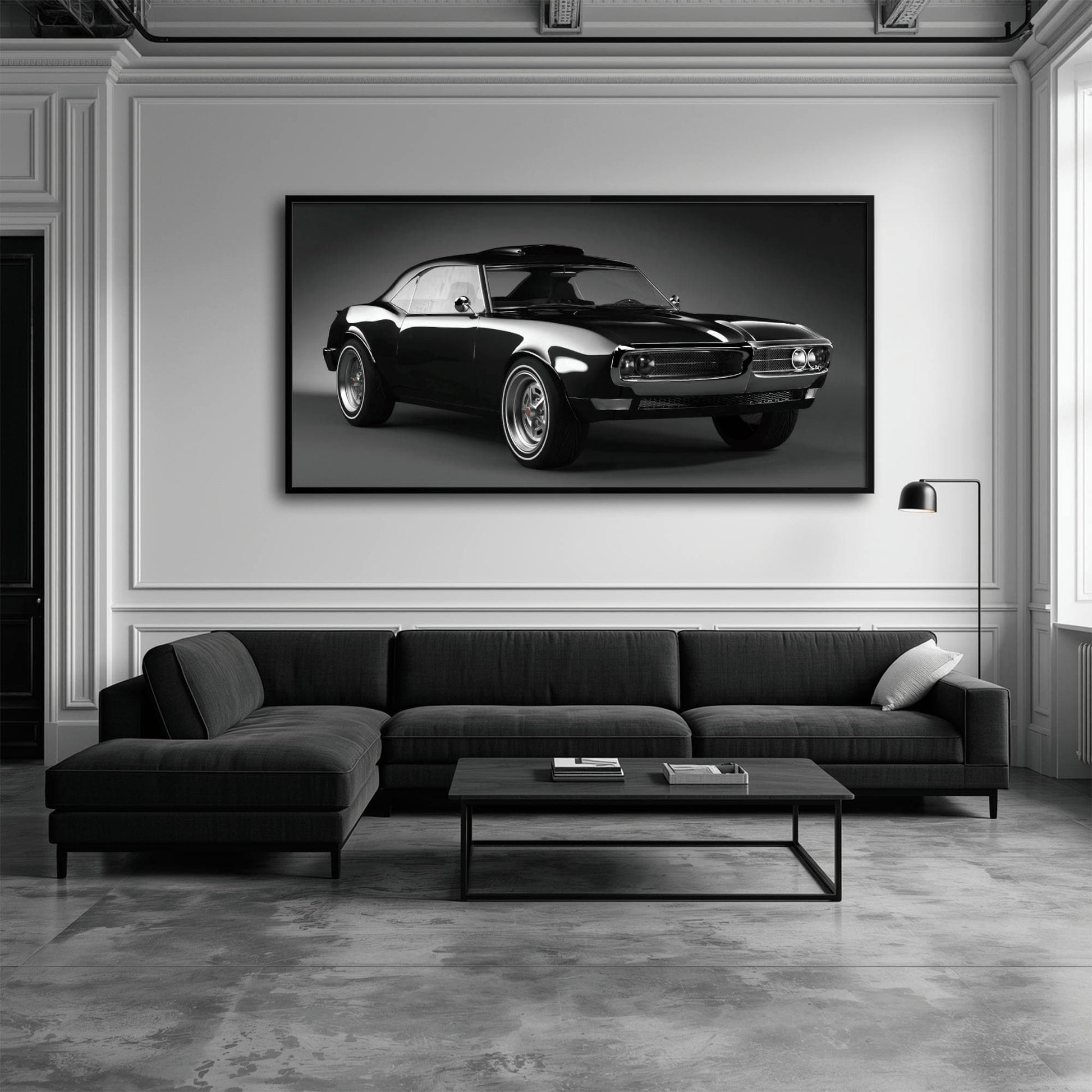 Pontiac Firebird Legend Wall Art – American Muscle Car Canvas Print Cars