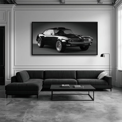 Pontiac Firebird Legend Wall Art – American Muscle Car Canvas Print Cars