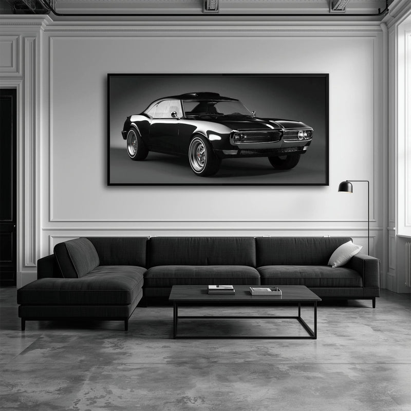 Pontiac Firebird Legend Wall Art – American Muscle Car Canvas Print Cars