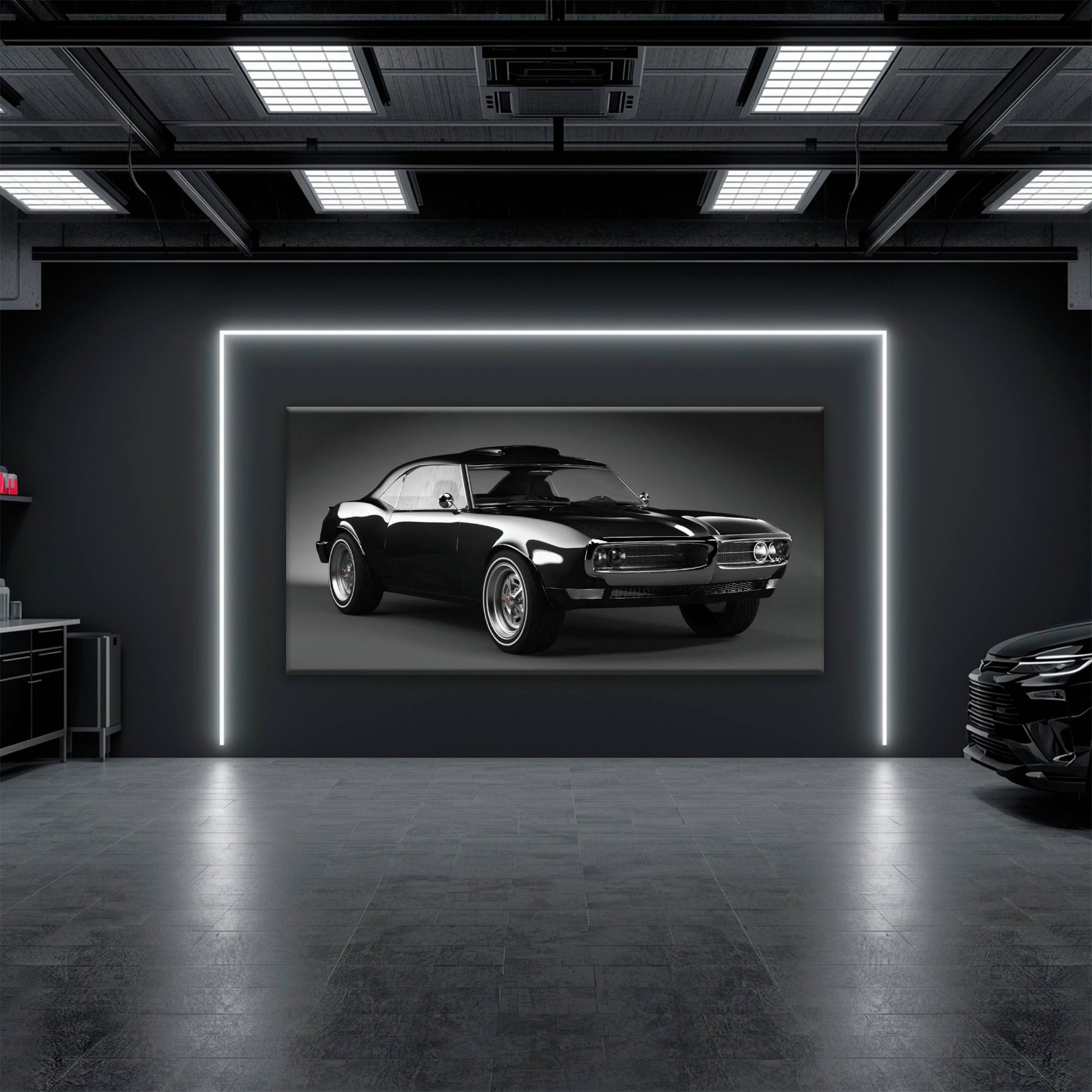 Pontiac Firebird Legend Wall Art – American Muscle Car Canvas Print Cars