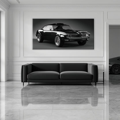 Pontiac Firebird Legend Wall Art – American Muscle Car Canvas Print Cars