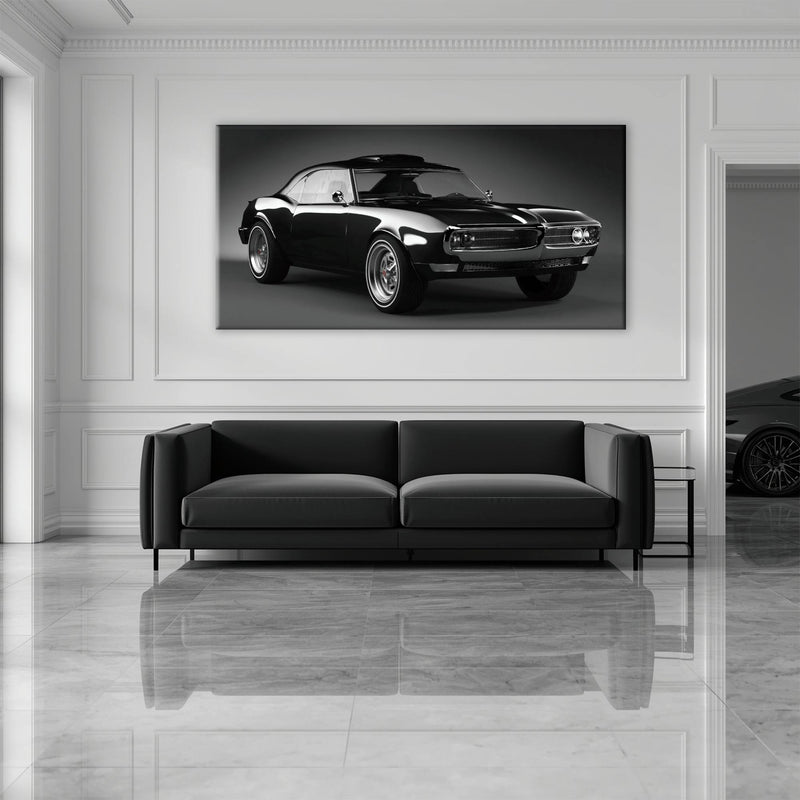 Pontiac Firebird Legend Wall Art – American Muscle Car Canvas Print Cars