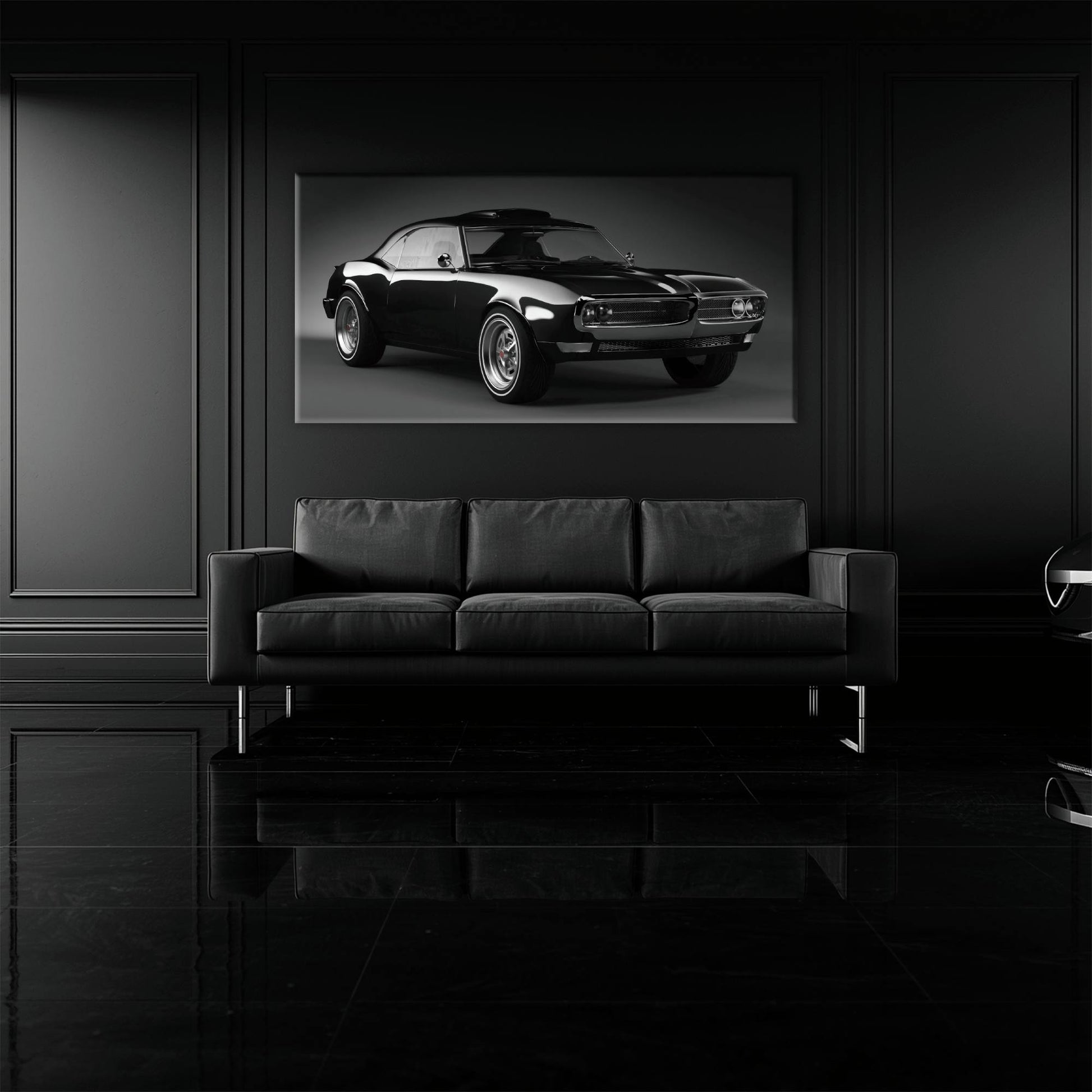 Pontiac Firebird Legend Wall Art – American Muscle Car Canvas Print Cars