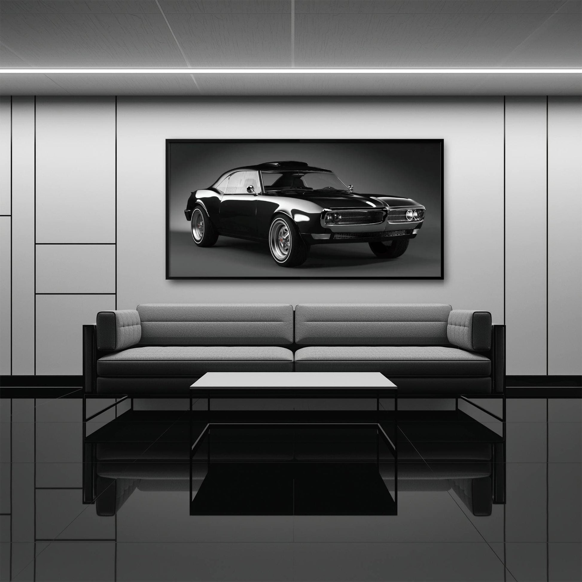 Pontiac Firebird Legend Wall Art – American Muscle Car Canvas Print Cars