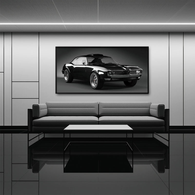 Pontiac Firebird Legend Wall Art – American Muscle Car Canvas Print Cars