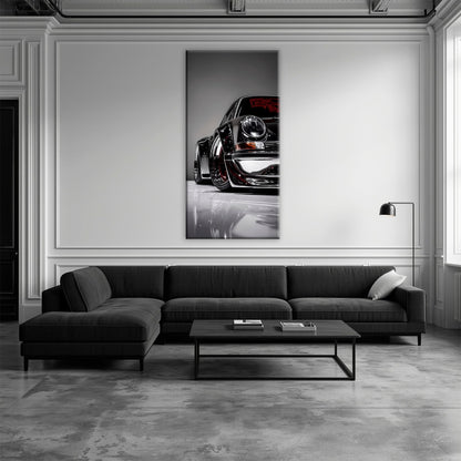 Porsche 911 Wall Art | Sport Car Canvas Print | Bachelor Pad Decor Cars