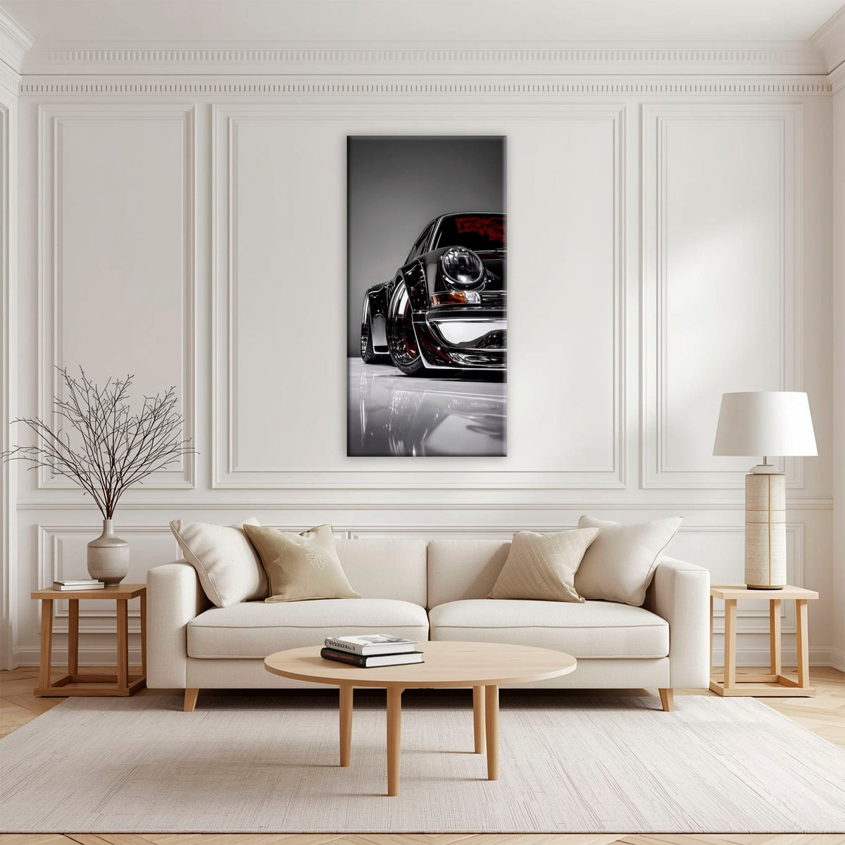 Porsche 911 Wall Art | Sport Car Canvas Print | Bachelor Pad Decor Cars