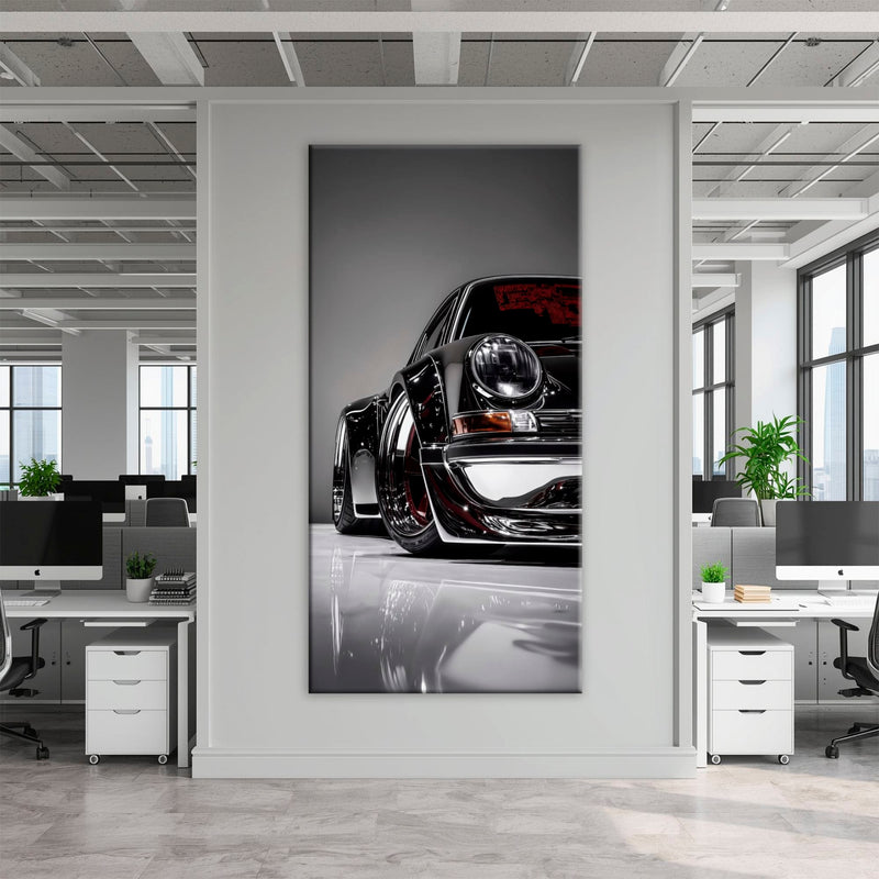 Porsche 911 Wall Art | Sport Car Canvas Print | Bachelor Pad Decor Cars
