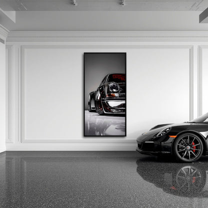 Porsche 911 Wall Art | Sport Car Canvas Print | Bachelor Pad Decor Cars