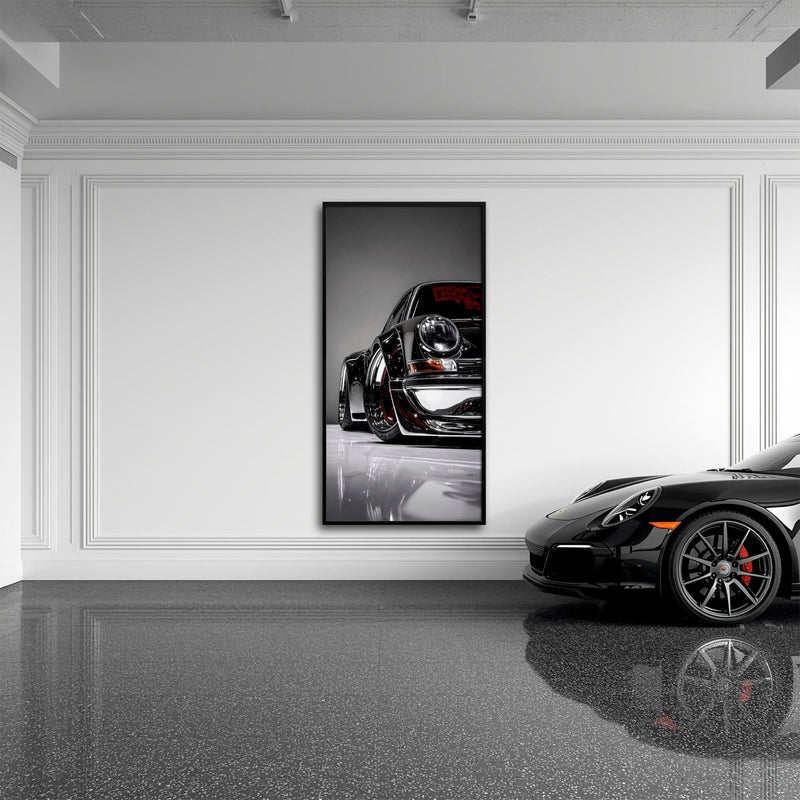 Porsche 911 Wall Art | Sport Car Canvas Print | Bachelor Pad Decor Cars