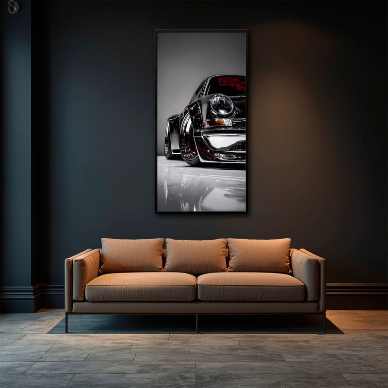 Porsche 911 Wall Art | Sport Car Canvas Print | Bachelor Pad Decor Cars