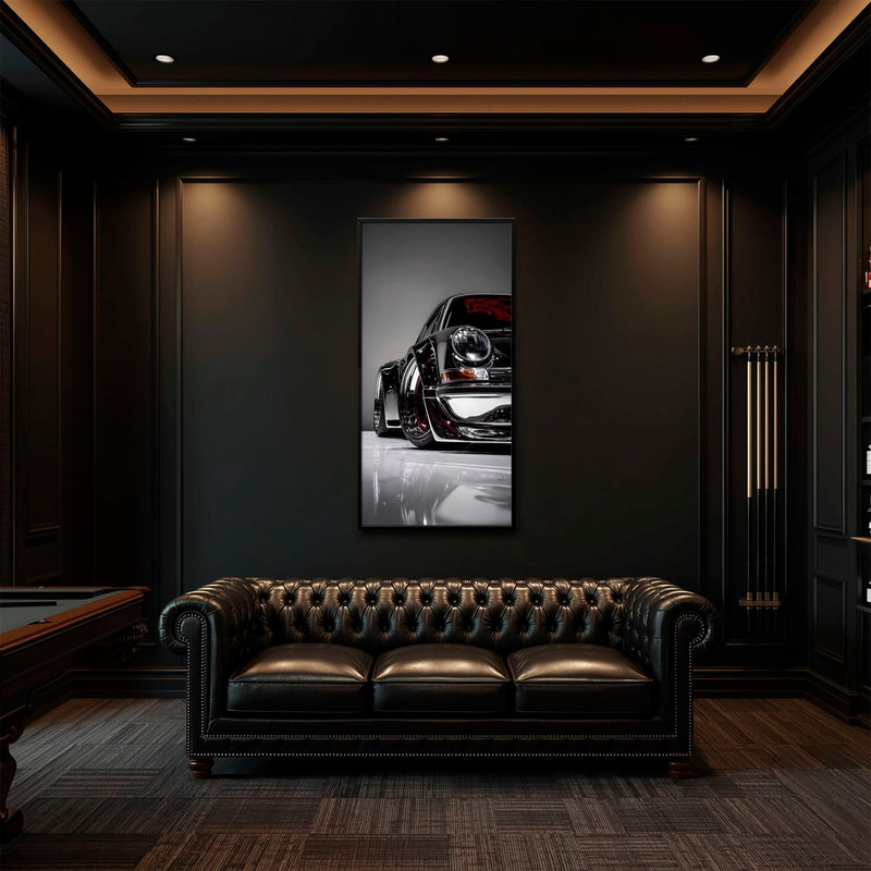 Porsche 911 Wall Art | Sport Car Canvas Print | Bachelor Pad Decor Cars