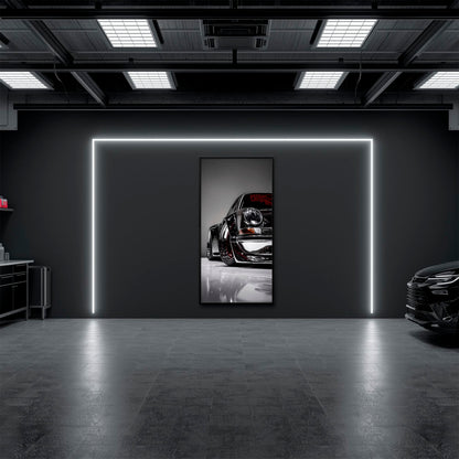 Porsche 911 Wall Art | Sport Car Canvas Print | Bachelor Pad Decor Cars