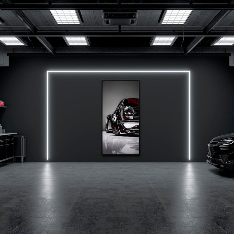 Porsche 911 Wall Art | Sport Car Canvas Print | Bachelor Pad Decor Cars