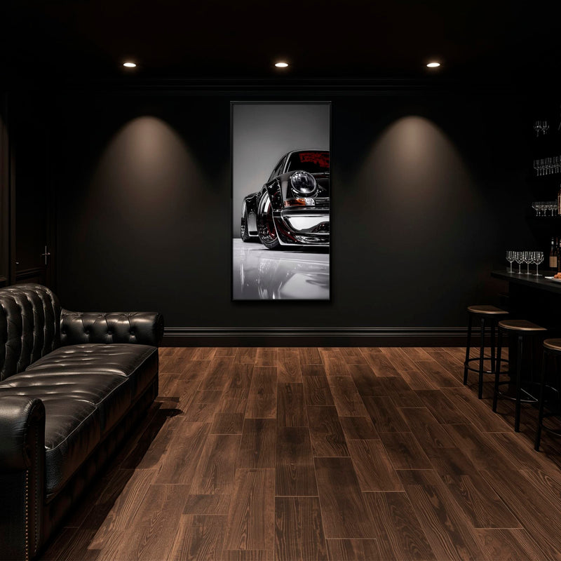 Porsche 911 Wall Art | Sport Car Canvas Print | Bachelor Pad Decor Cars