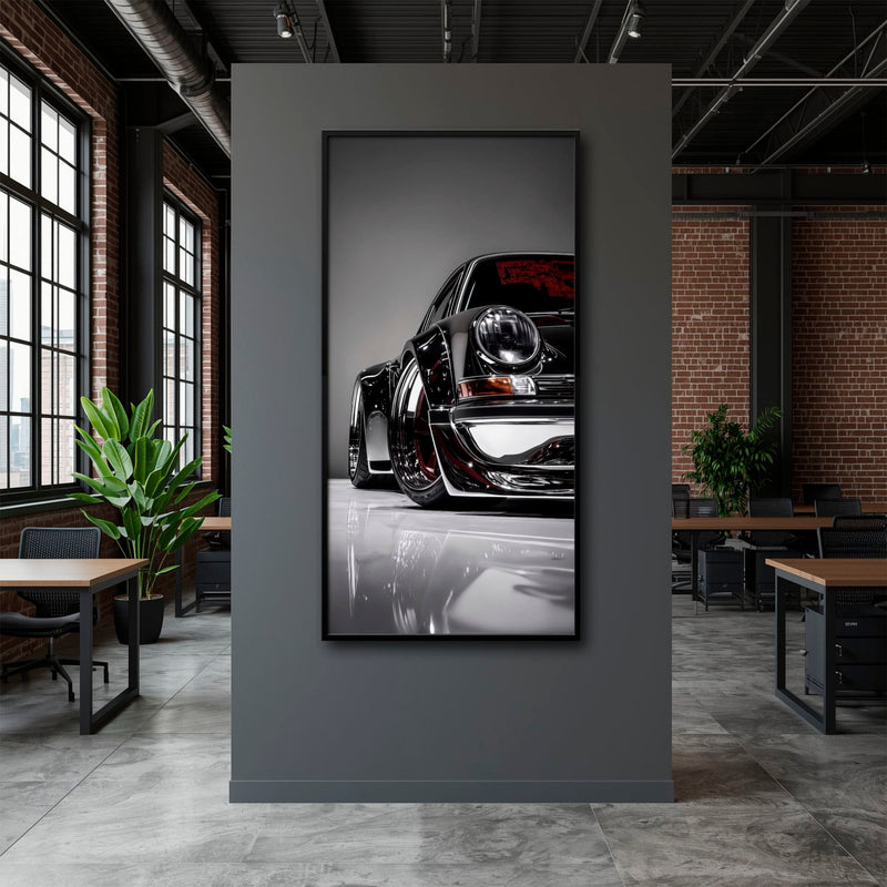 Porsche 911 Wall Art | Sport Car Canvas Print | Bachelor Pad Decor Cars