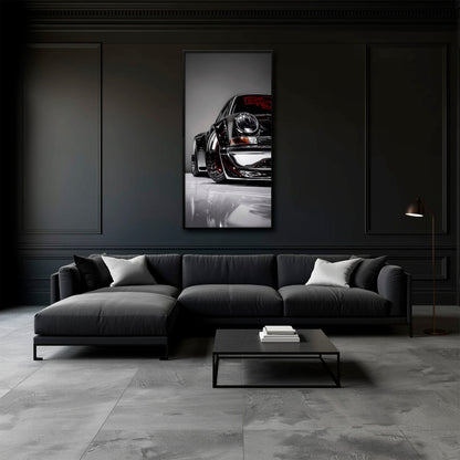 Porsche 911 Wall Art | Sport Car Canvas Print | Bachelor Pad Decor Cars