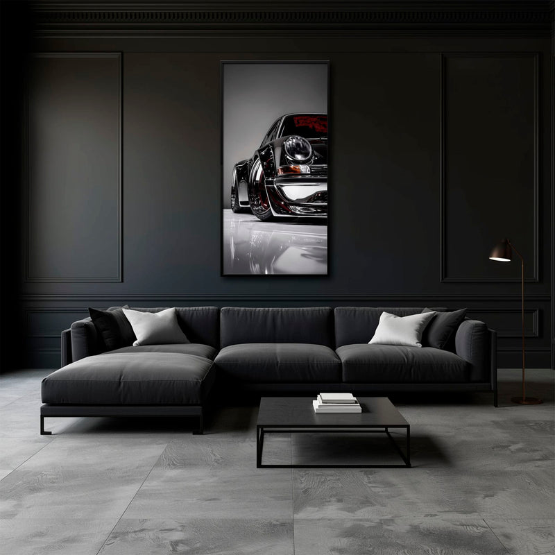 Porsche 911 Wall Art | Sport Car Canvas Print | Bachelor Pad Decor Cars