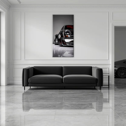 Porsche 911 Wall Art | Sport Car Canvas Print | Bachelor Pad Decor Cars