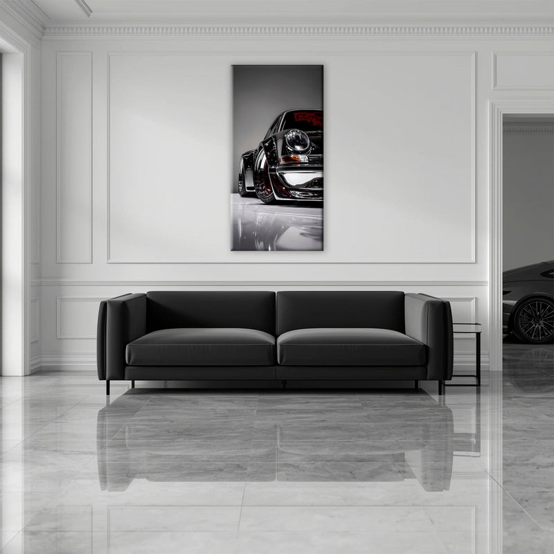 Porsche 911 Wall Art | Sport Car Canvas Print | Bachelor Pad Decor Cars