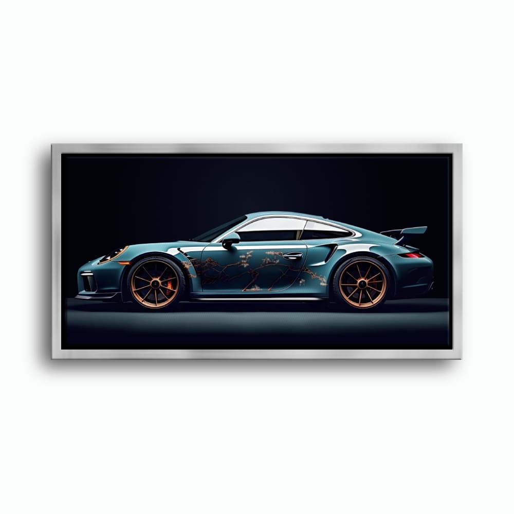 Porsche 911 Wall Art – Noir GT3 RS Canvas Print Cars