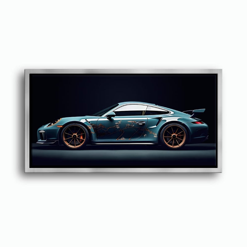Porsche 911 Wall Art – Noir GT3 RS Canvas Print Cars