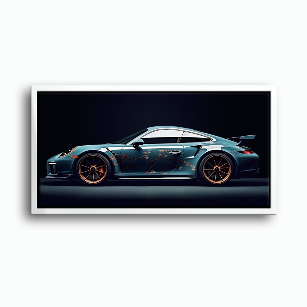 Porsche 911 Wall Art – Noir GT3 RS Canvas Print Cars