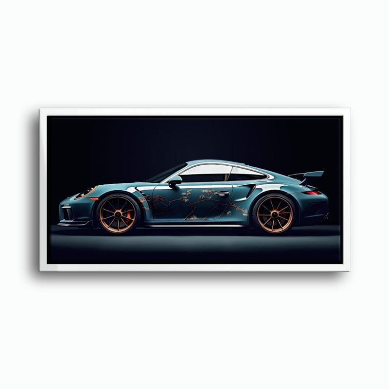 Porsche 911 Wall Art – Noir GT3 RS Canvas Print Cars