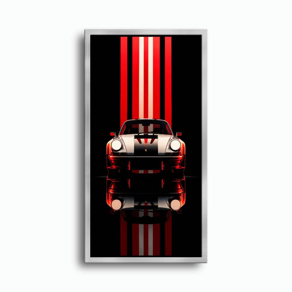 Porsche 911 Vintage Wall Art | Classic Sports Car Canvas Print  Cars