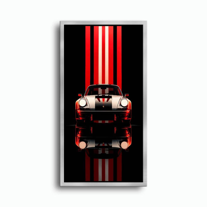 Porsche 911 Vintage Wall Art | Classic Sports Car Canvas Print  Cars