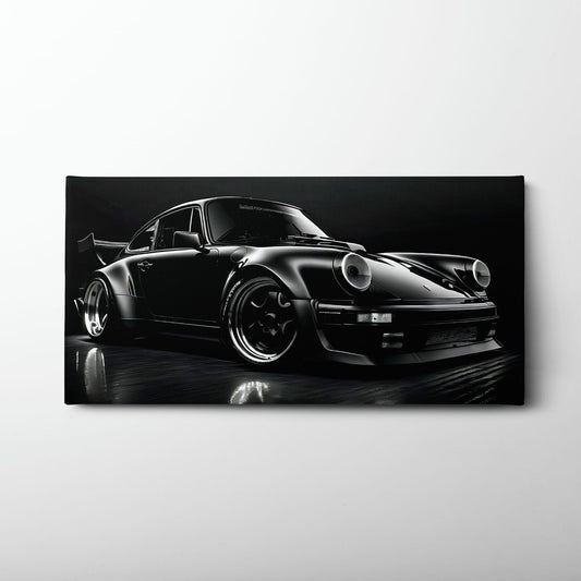 Porsche 911 Wall Art – Shadow Legend Canvas Print Cars