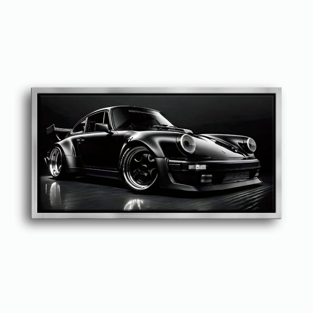 Porsche 911 Wall Art – Shadow Legend Canvas Print Cars