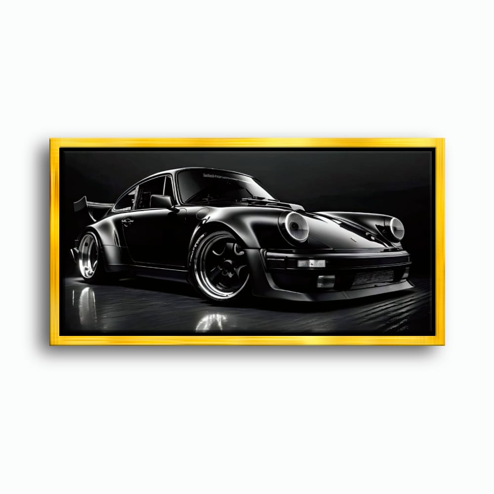 Porsche 911 Wall Art – Shadow Legend Canvas Print Cars