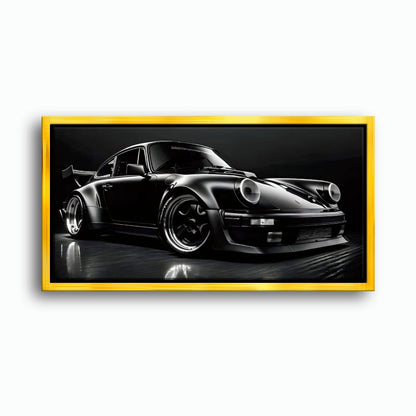 Porsche 911 Wall Art – Shadow Legend Canvas Print Cars