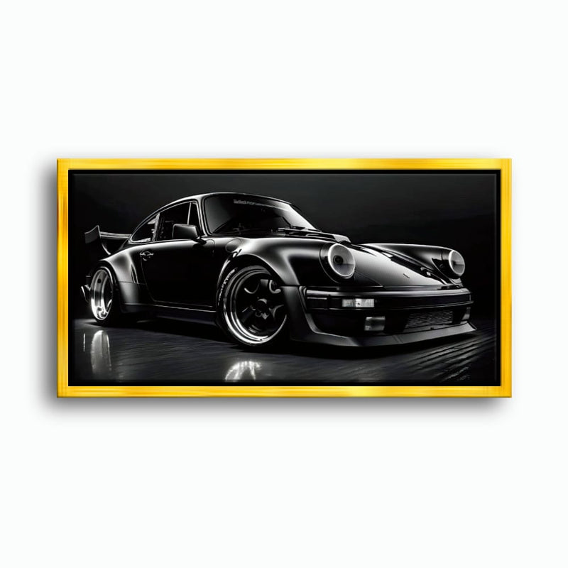 Porsche 911 Wall Art – Shadow Legend Canvas Print Cars