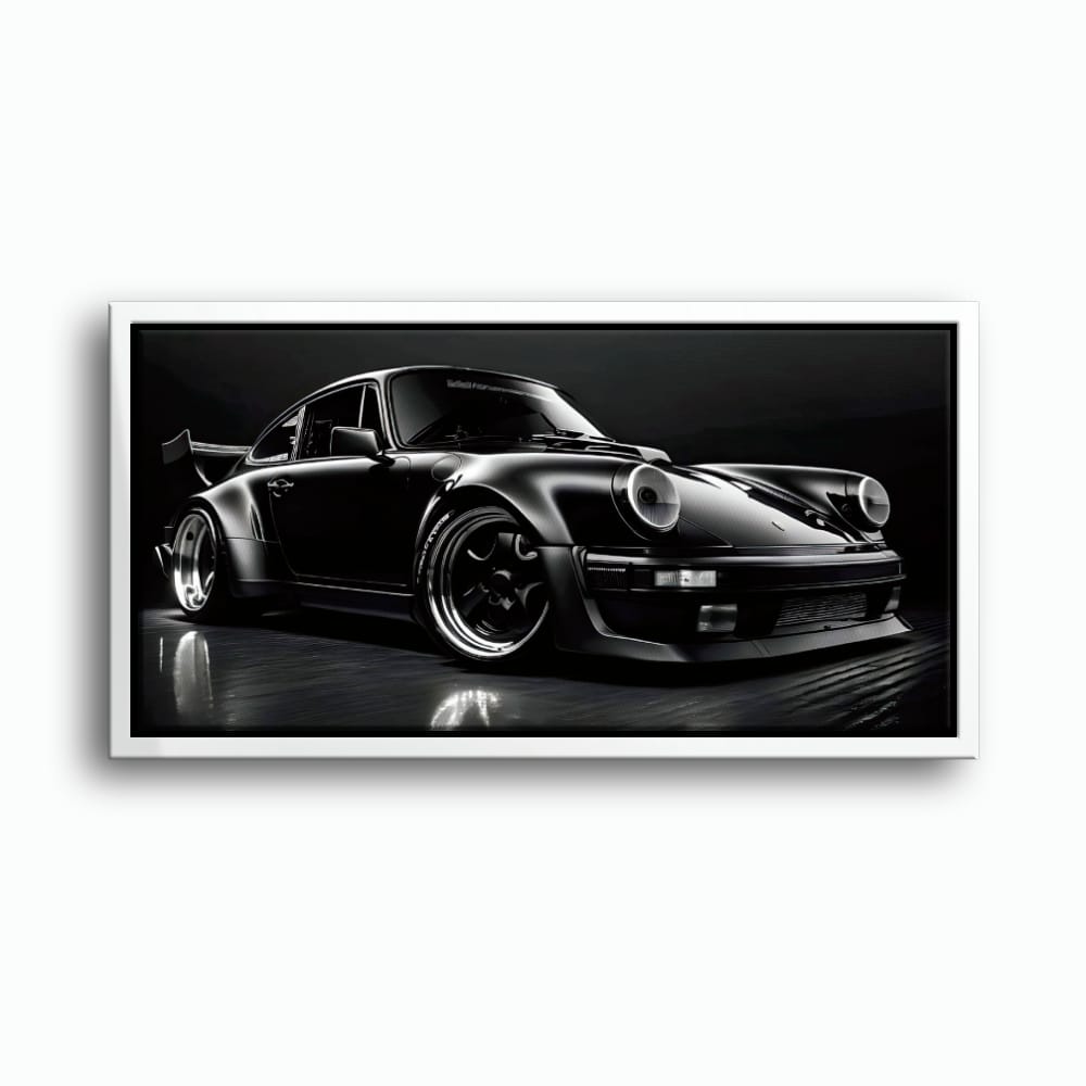 Porsche 911 Wall Art – Shadow Legend Canvas Print Cars