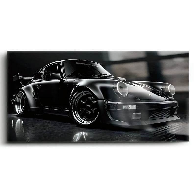 Porsche 911 Wall Art – Shadow Legend Canvas Print Cars