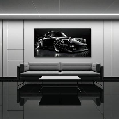 Porsche 911 Wall Art – Shadow Legend Canvas Print Cars