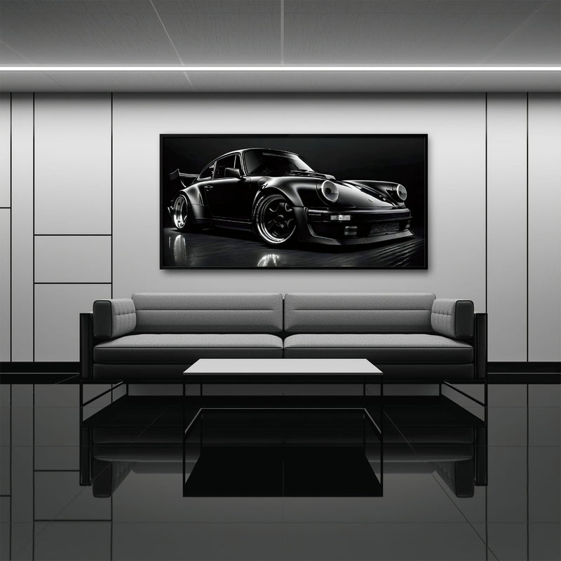 Porsche 911 Wall Art – Shadow Legend Canvas Print Cars